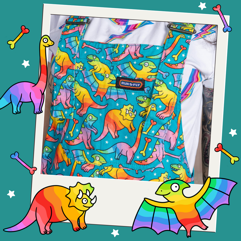 Launching today at 4pm - Rainbow Dinosaurs! 🦖 🦕 🌈