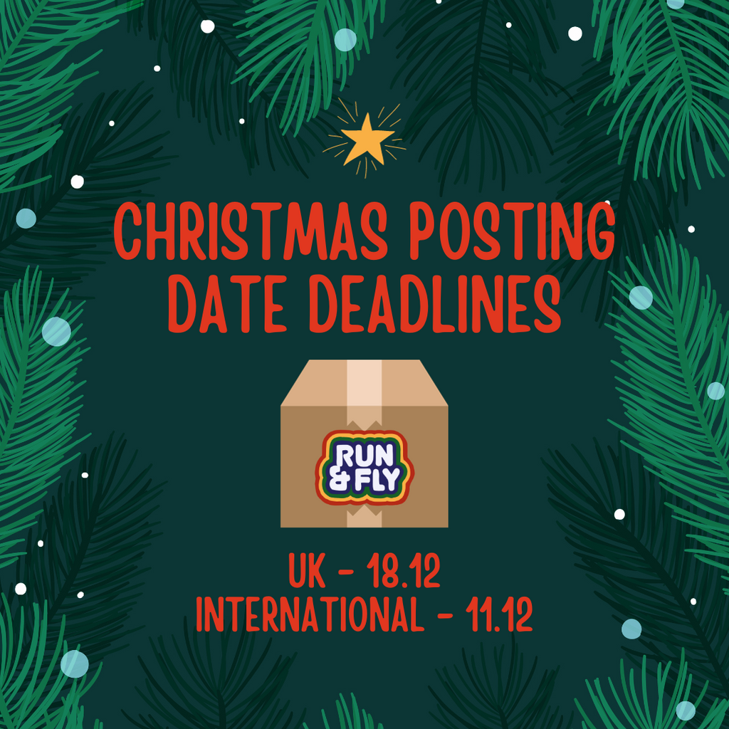 Our guaranteed by Christmas posting dates 🎄