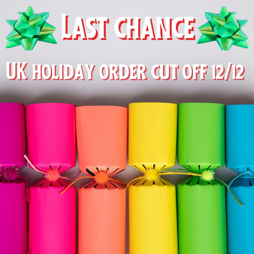 Last chance for UK orders…