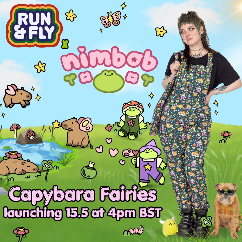 Size Info for our newest collaboration with Nimbob, Capybara Fairies are coming! 🐹 🧚