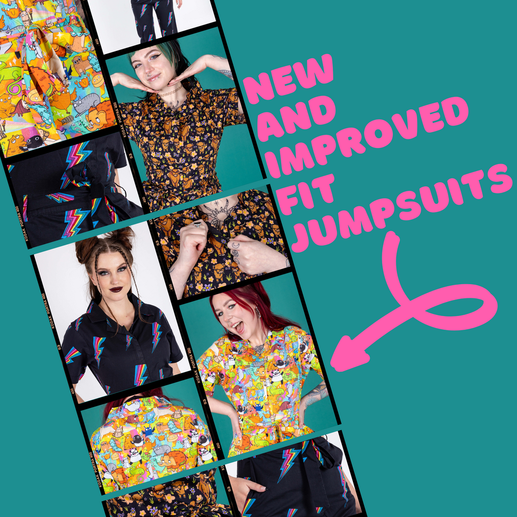 New and Improved Jumpsuits are here!
