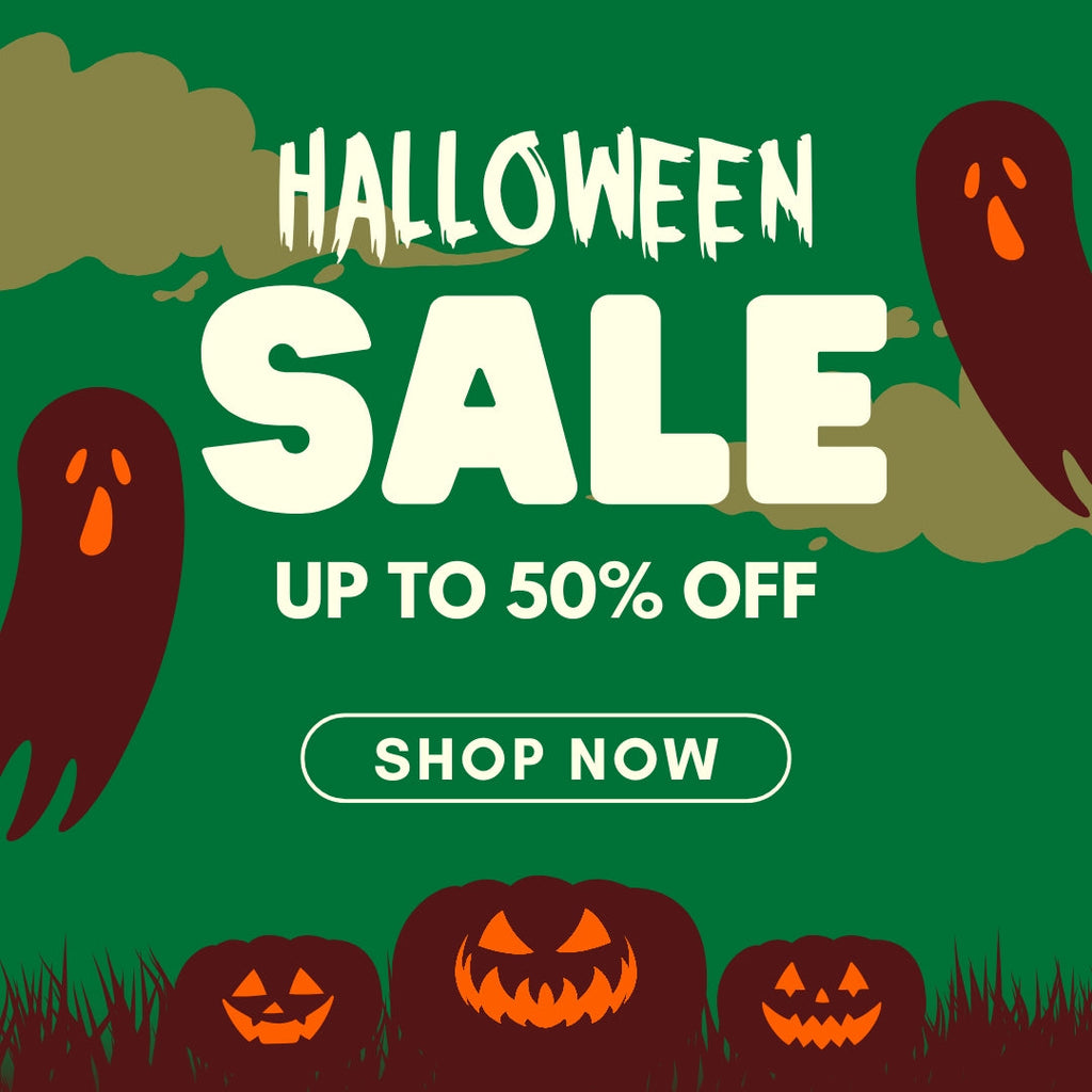 🎃 50% Off Halloween Sale – While Stocks Last! 👻