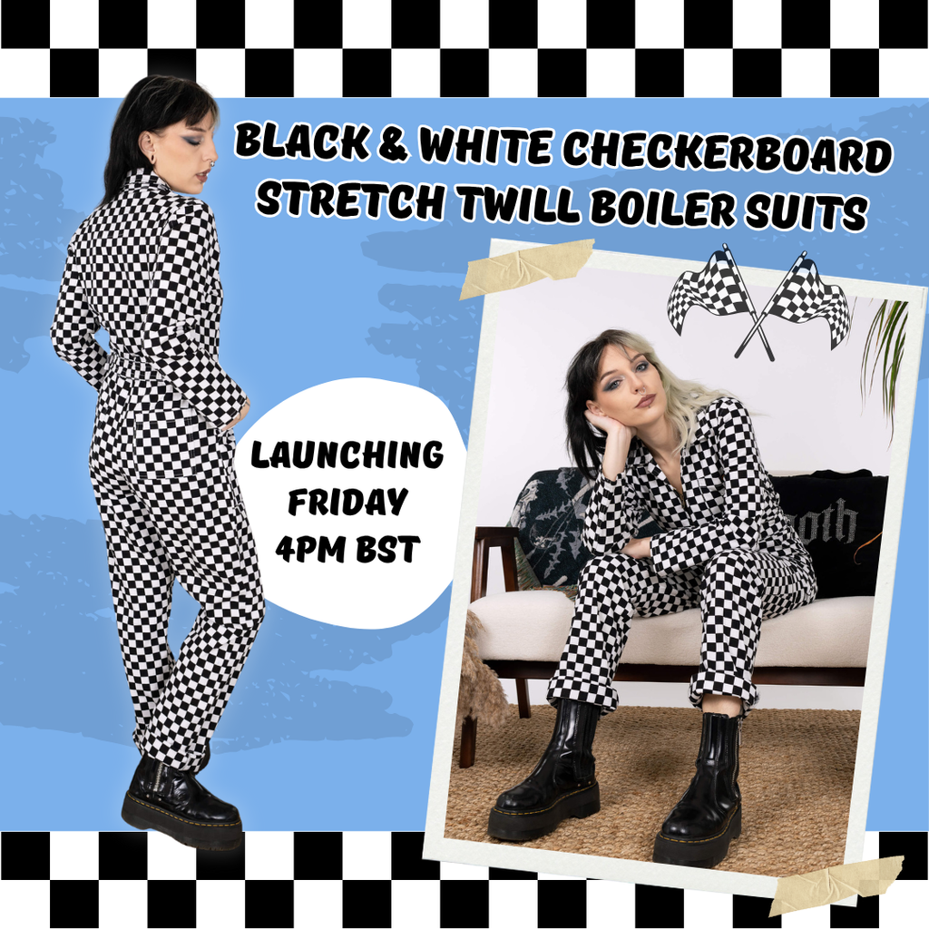 Black & White Checkerboard Boilers are Coming! 🏁
