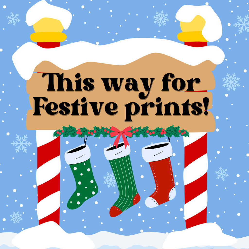 ☃️ Sleigh this season in our fantastically Festive prints! 🎄❄️