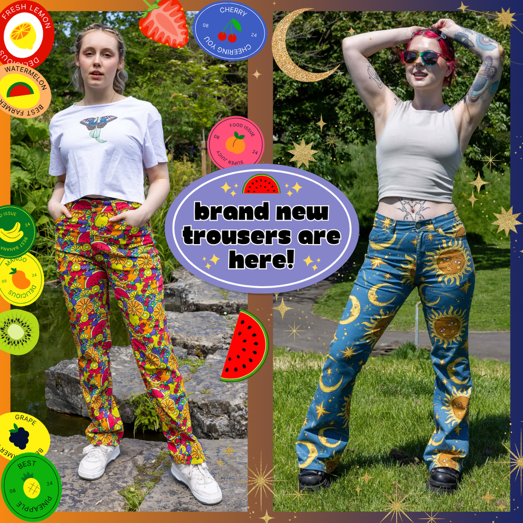 🍓🍊 New Trousers are Here! 🌙✨