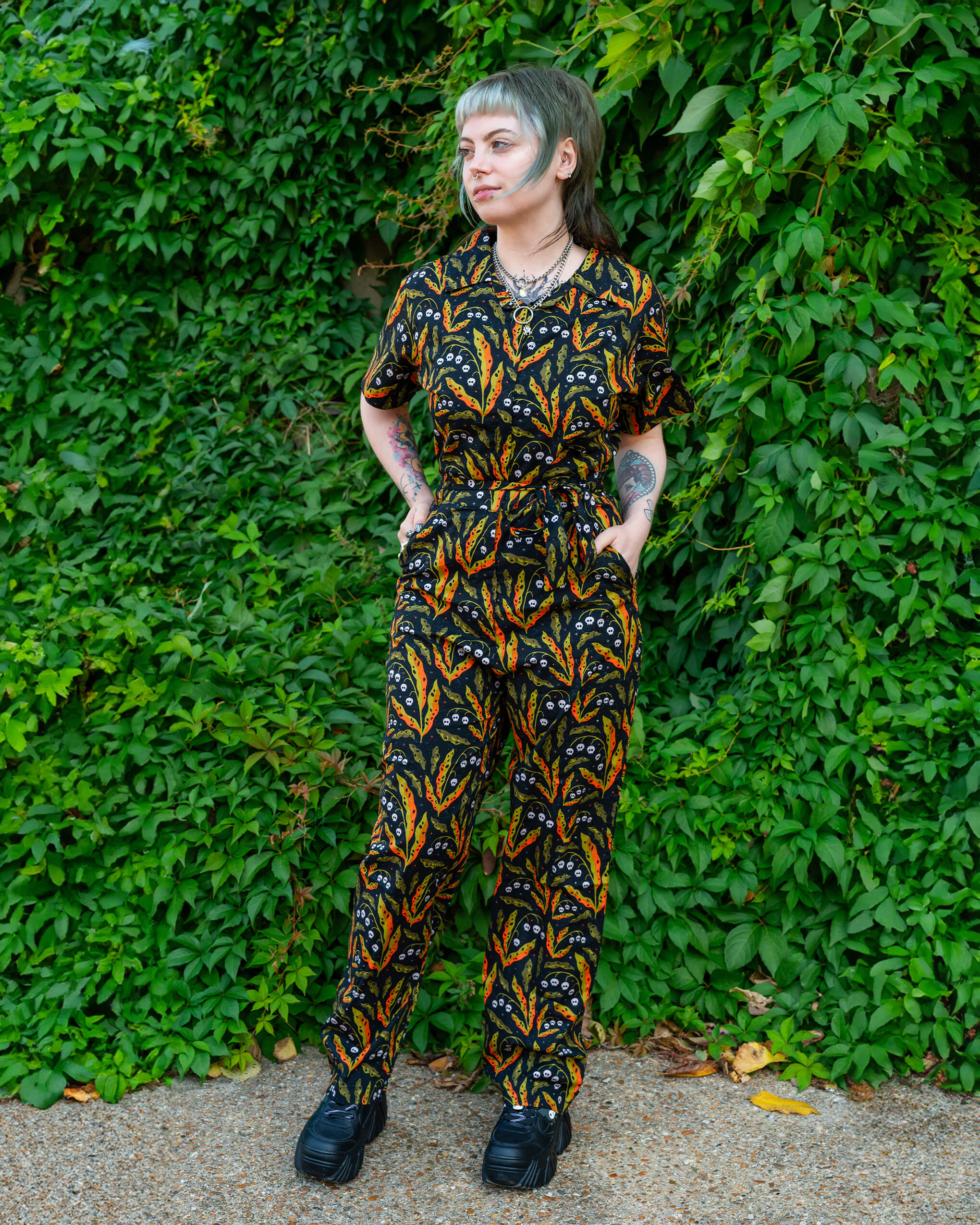 Halloween: Run & Fly x Clare Lewis Poison and Plants Stretch