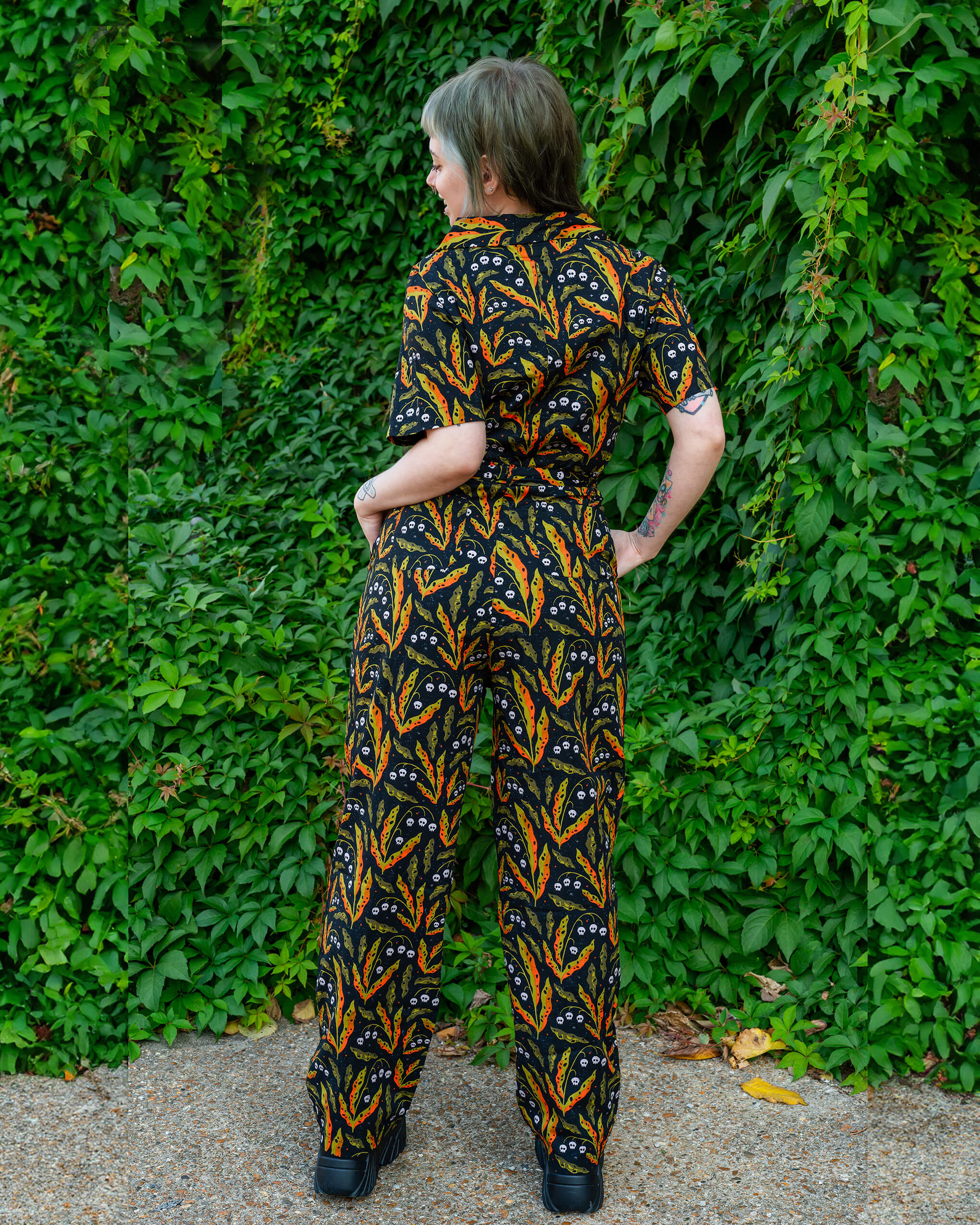 【LOHEN】BAND COLOR JUMPSUIT Giorgia Cross Neck Jumpsuit | Phase Eight ROW |