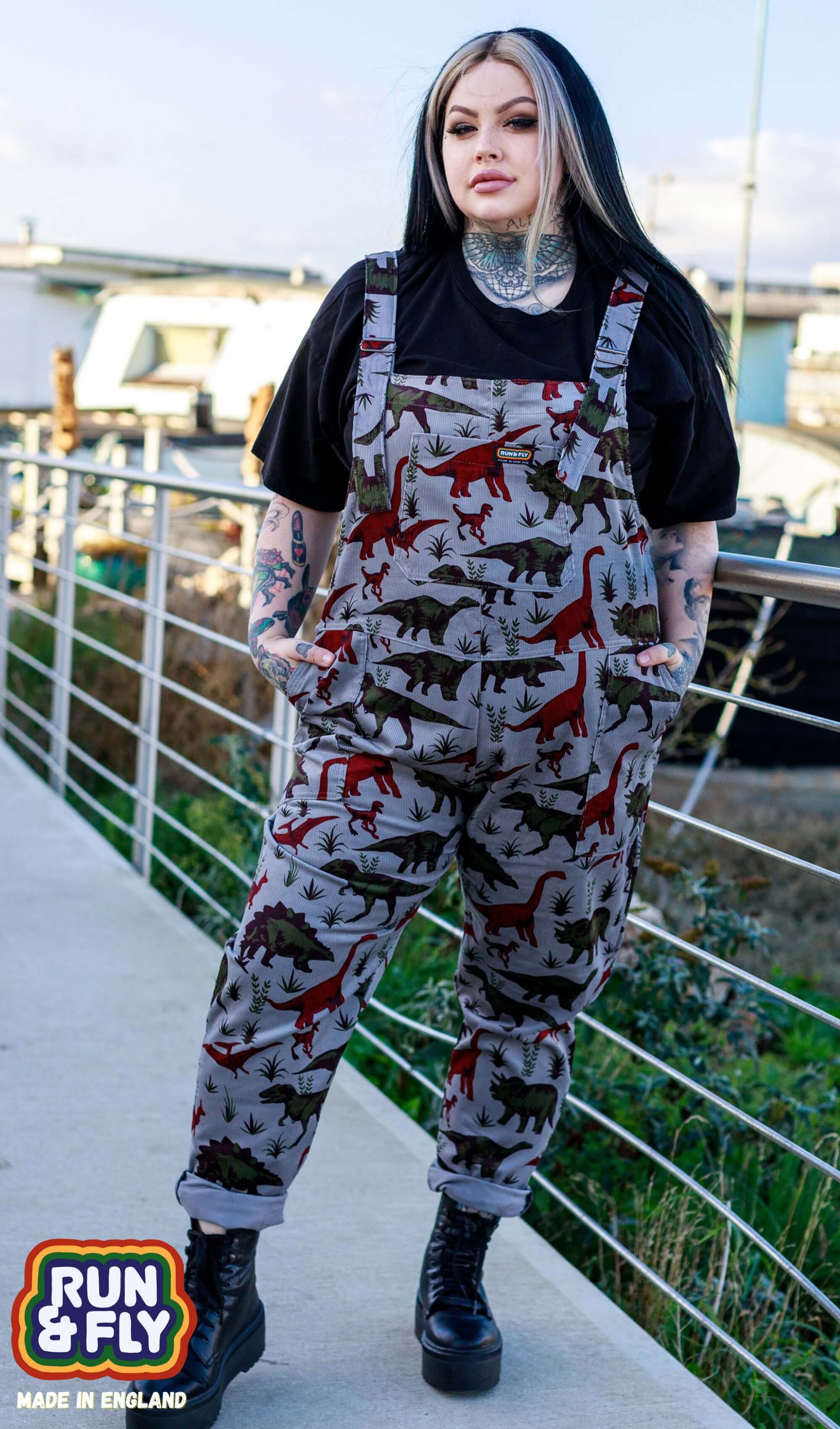 Dinosaur hotsell dungarees womens