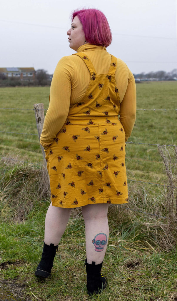 Bryar Bee Pinafore Dress